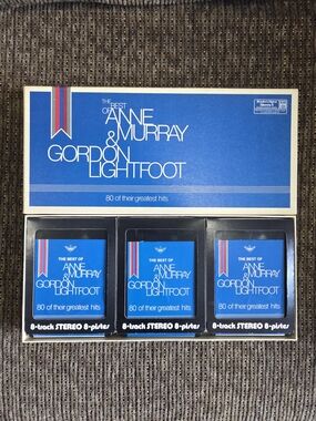 The Best of Anne Murray & Gordon Lightfoot 8-Track Box Set